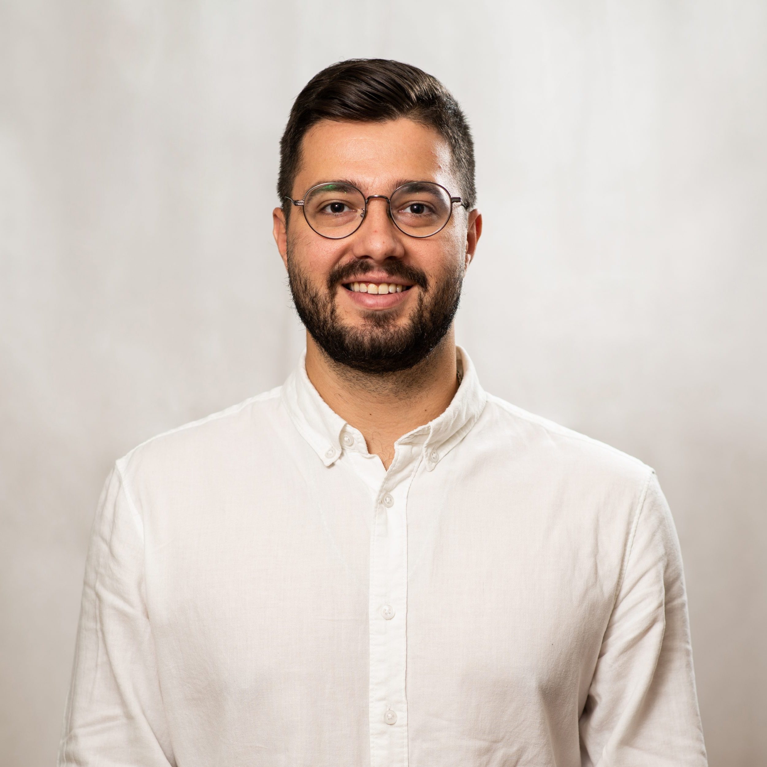 Portrait of Aleksandar Okiljevic - founder and CEO of Positive Tech